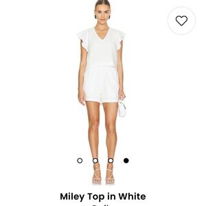 Rails Miley Top White Muslin